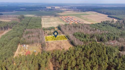 Działka budowlana w środku lasu / Założony prąd 