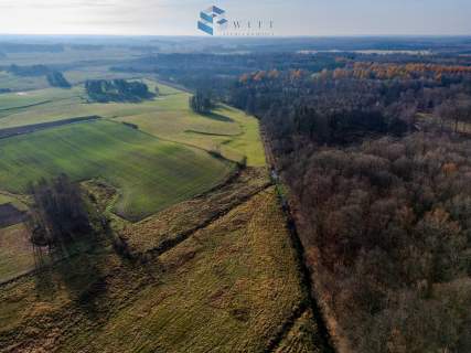 Jędrychówko 5,34 ha warunki zabudowy rzeka i las