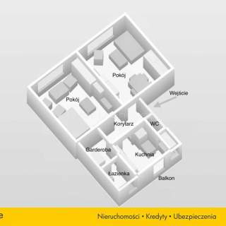 Bezczynszowe mieszkanie 59m2 w centrum Bielska.