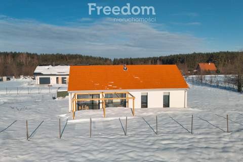 Pluski - dom całoroczny typu stodoła, piękny widok
