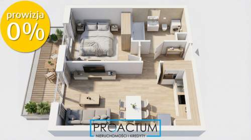 40,46 m2, 2 pokoje, miejsce parkingowe, winda