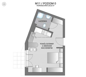 Studio z tarasem w Starym Podgórzu
