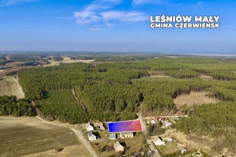 Działka przy lesie z warunkami zabudowy