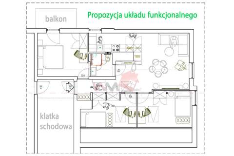 Mieszkanie na sprzedaż, 64 m2, Lublin