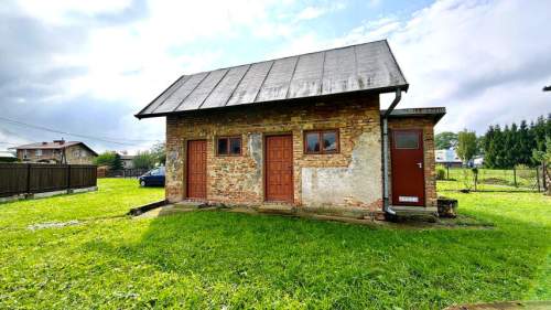 NOWA NIŻSZA CENA DZIAŁKA BUDOWLANA Z BUDYNKIEM GOSPODARCZYM I...
