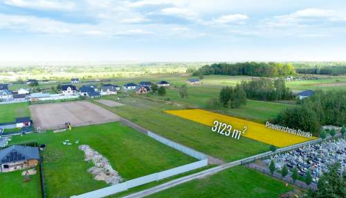 Działka 31 arów Warunki Zabudowy - Trzeboś