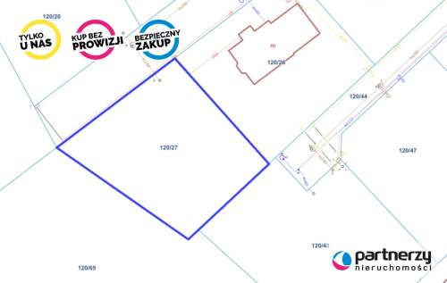 Jagatowo działka 900 m2 Zabudowa jednorodzinna