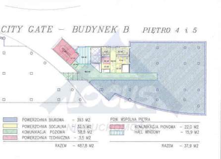 Biura do wynajęcia Centrum Woli 205 m2