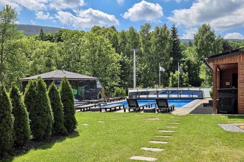 Luksusowy obiekt komercyjny wyciąg SPA góry