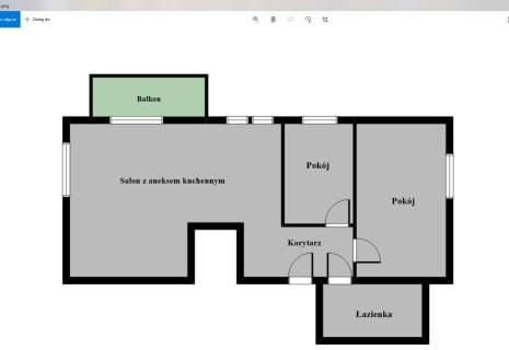 Apartament z widokiem na las