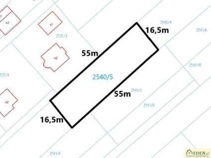 Sprzedam działke budowlana 900 m2 w Łukowie przy ul. Rurowej