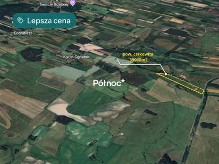 Ziemia rolna o pow. 3,9 Ha w gminie Terespol