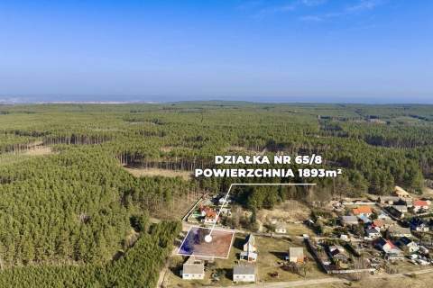 Działka przy lesie z warunkami zabudowy