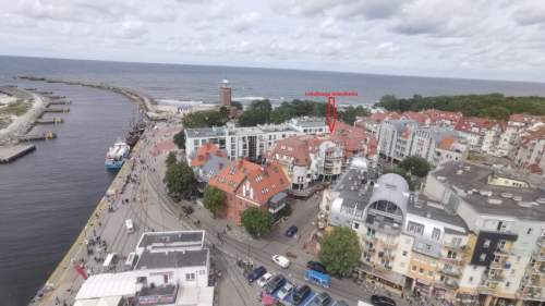 2 pokojowe Kołobrzeg - Port. 100 do morza
