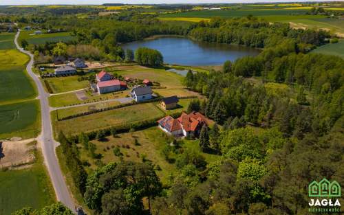 Willa nad jeziorami Byszewskimi Działka 1,2 ha