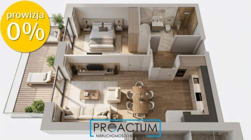38,22 m2, 2 pokoje, miejsce parkingowe, winda