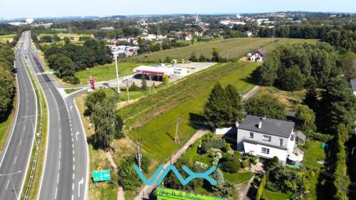Działka inwestycyjna bezpośrednio przy trasie DK81