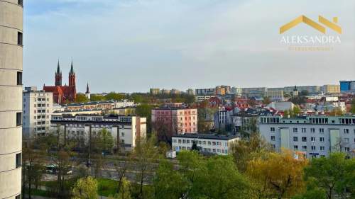 9 piętro Balkon 12m Centrum WIDOK NA MIASTO