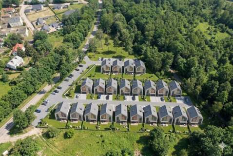 Grunt deweloperski 1,12 ha projekt 22 domów
