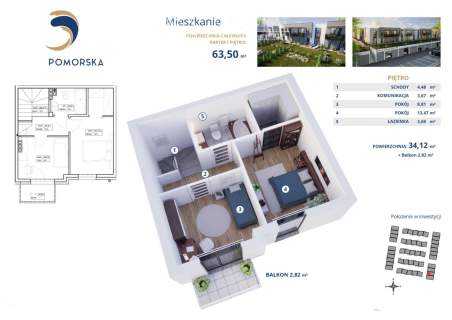 Mieszkania blisko centrum, zabud. szereg pod klucz