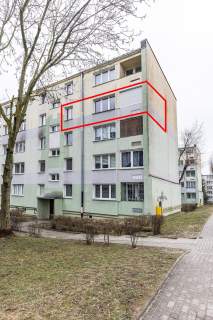 2 pokoje z kuchnia Zarzew 37,2m 3pietroblok 4 balkon