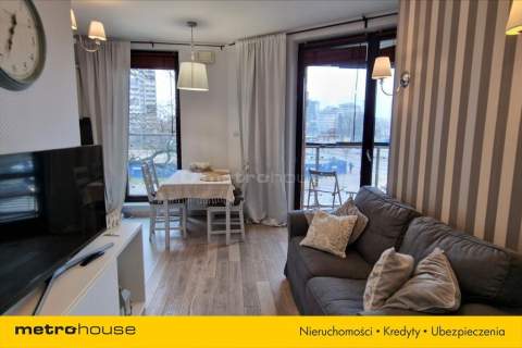 Centrum - Studio w wydzieloną sypialnią i loggią