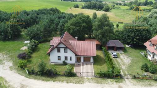 Nowoczesny dom z ogrodem - Purda