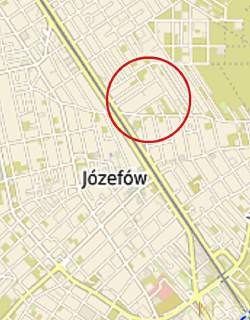 JÓZEFÓW, działka 935 m2 z niewielkim domem