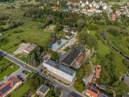 Kompleks budynków hale, magazyny, biura 