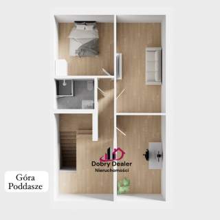 Księżycowe Wzgórze - Apartament A6 - dwupoziomowy