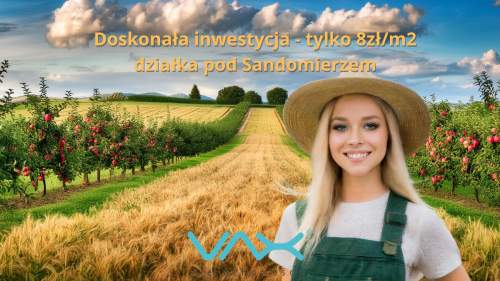 3 działki rolne, blisko zabudowań