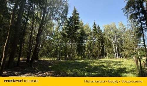 Działka Ojrzanów 1050m pod lasem, projekt w cenie