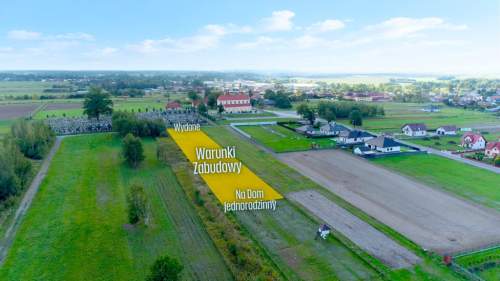 Działka 31 arów Warunki Zabudowy - Trzeboś