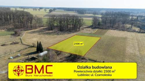 Działka budowlana 2500m2 Lubliniec
