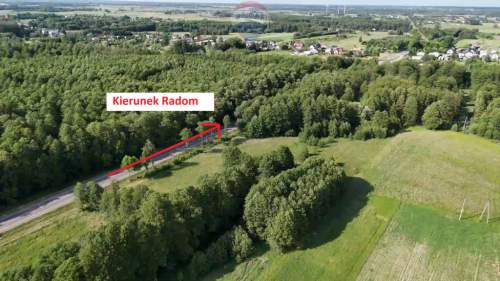 Działka inwestycyjna Wałsnów gm. Orońsko 180 ar