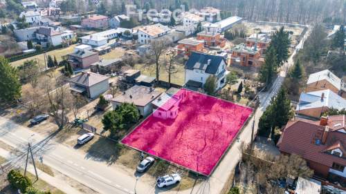 Działka budowlana 788 m Kampinos  Dziekanów Leśny