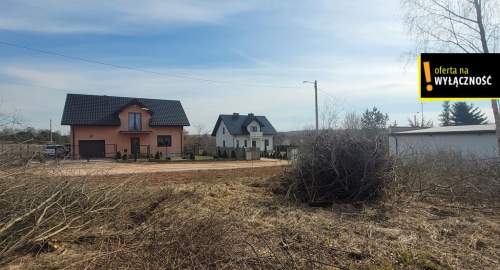 Samsonów   duża działka 0,5 ha, media w drodze