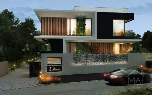 Luksusowy apartament z ogrodem 190 m .