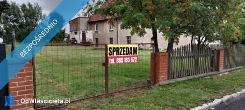 Budynek część z działką - sprzedam