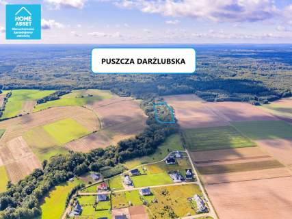 Działka z WZ i pozw. na budowę w otoczeniu lasu.