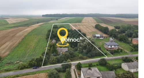 Gospodarstwo rolne - dom, pole i sad 0,88 ha