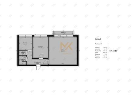 2 POKOJE 47M2/ROZKŁADOWE/BALKON/OKAZJA