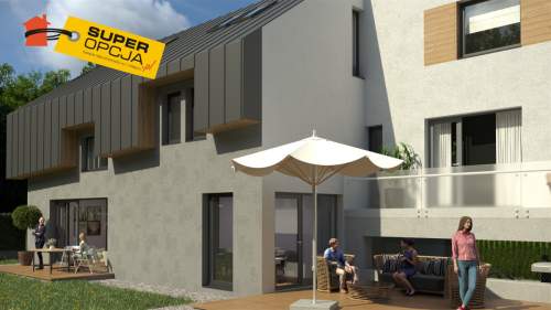 Nowoczesny dom w Libertowie- 95 m2, pompa ciepła