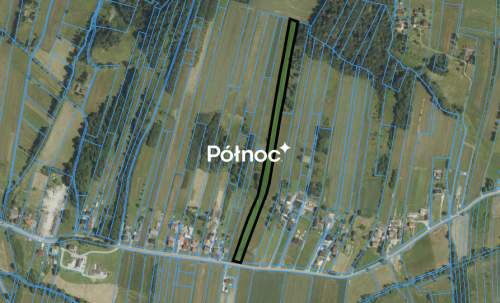 Kobyle duża działka budowlano-rolna o pow.1,10ha
