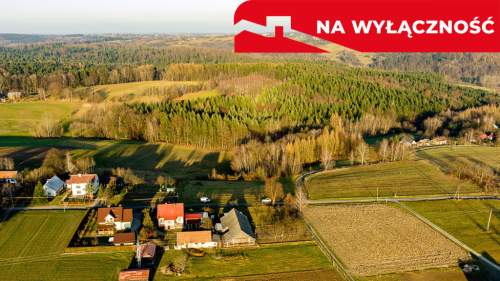 Działka budowlana Tuchów 18 ar, widokowa