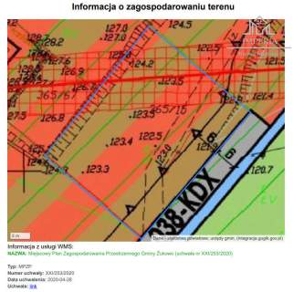 Działka pod dom lub usługi   1240 m Żukowo 