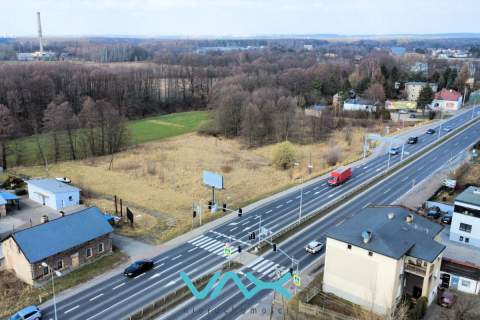 Działka inwest. przy DK81 idealna pod usługi