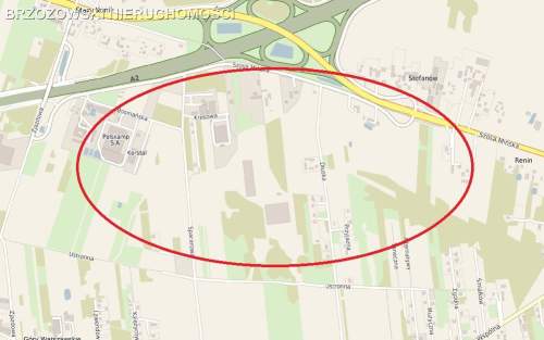 Duchnów, 5,5 ha, MPZP, usługi, magazyny