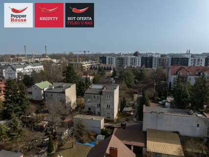 Działka z możliwością zabudowy bliźniaczej