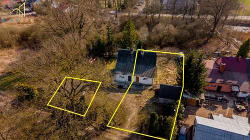 Knyszyn-Zamek - pół bliźniaka, garaż i działka